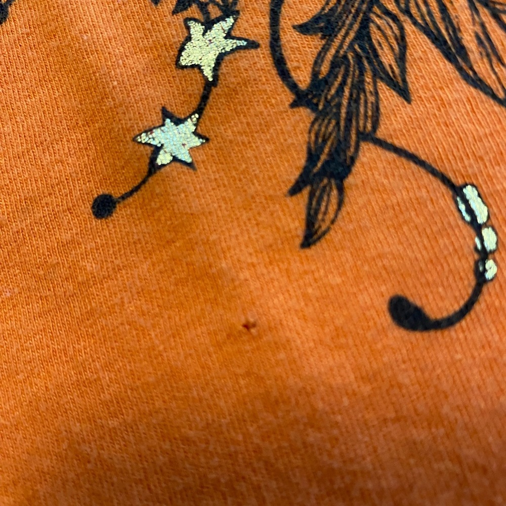 Orange Owl Graphic Women's Short Sleeve‎ Tee - *please read notes* - Picture 8 of 16